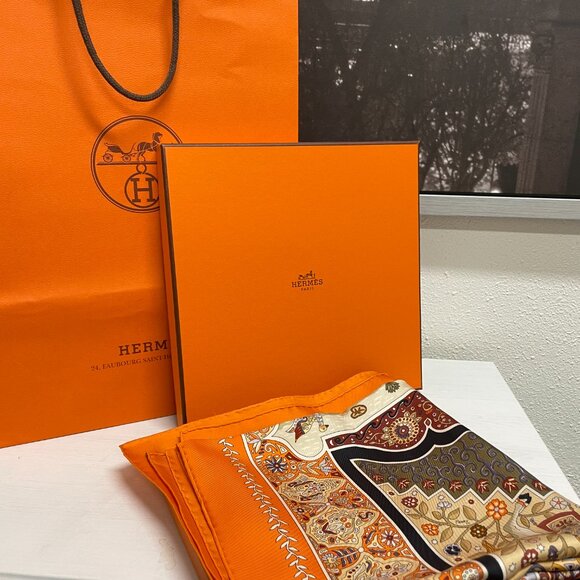 Hermes Silk Scarf - Picture 10 of 10